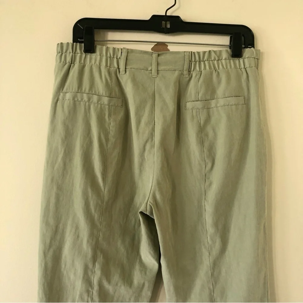 Nanette Lepore Silk Blend Sage Green Pants Size 6 - Picture 4 of 8